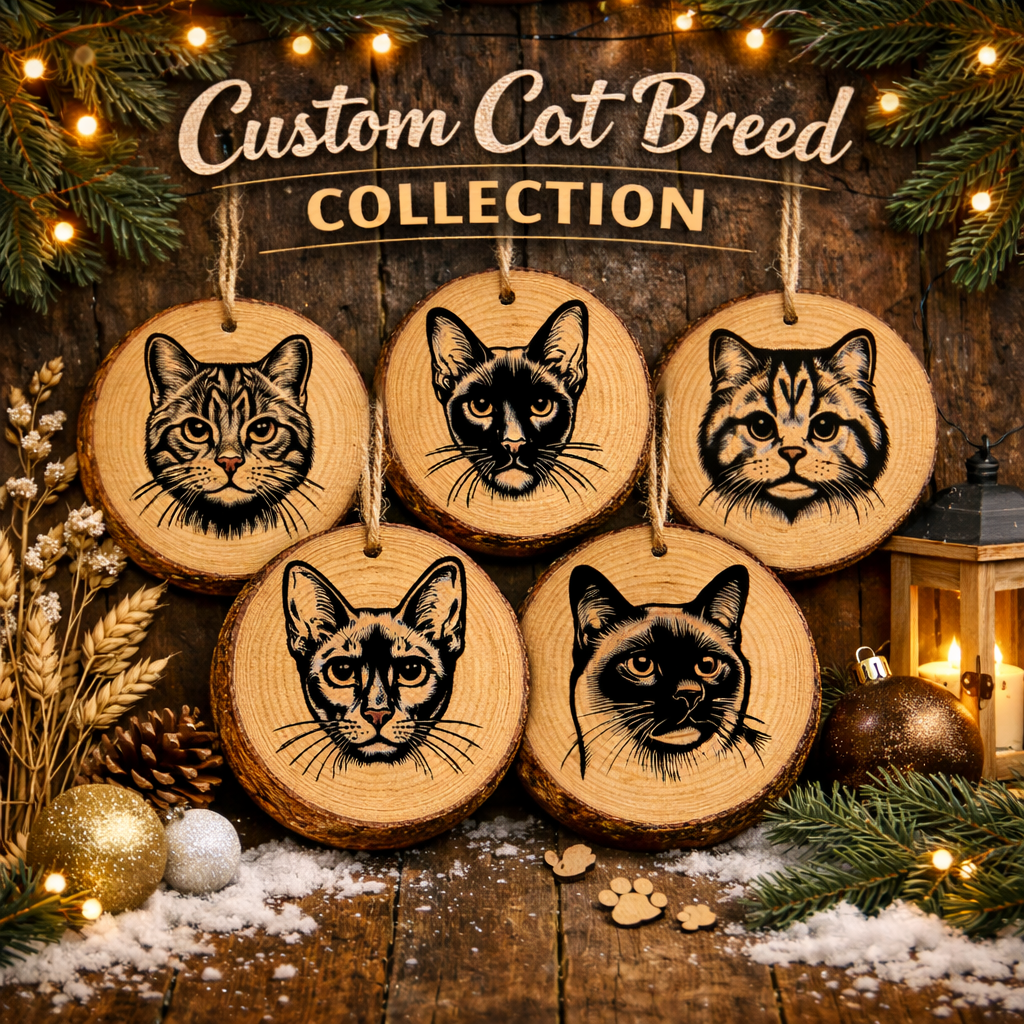 Cat Breed Ornaments