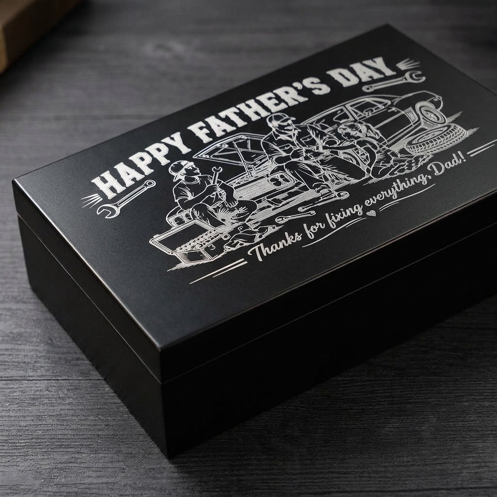 Mechanic Theme Mini Tool / Keepsake / Tackle Box