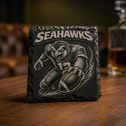 Seahawks Slate Game Day Coaster - Set of 4