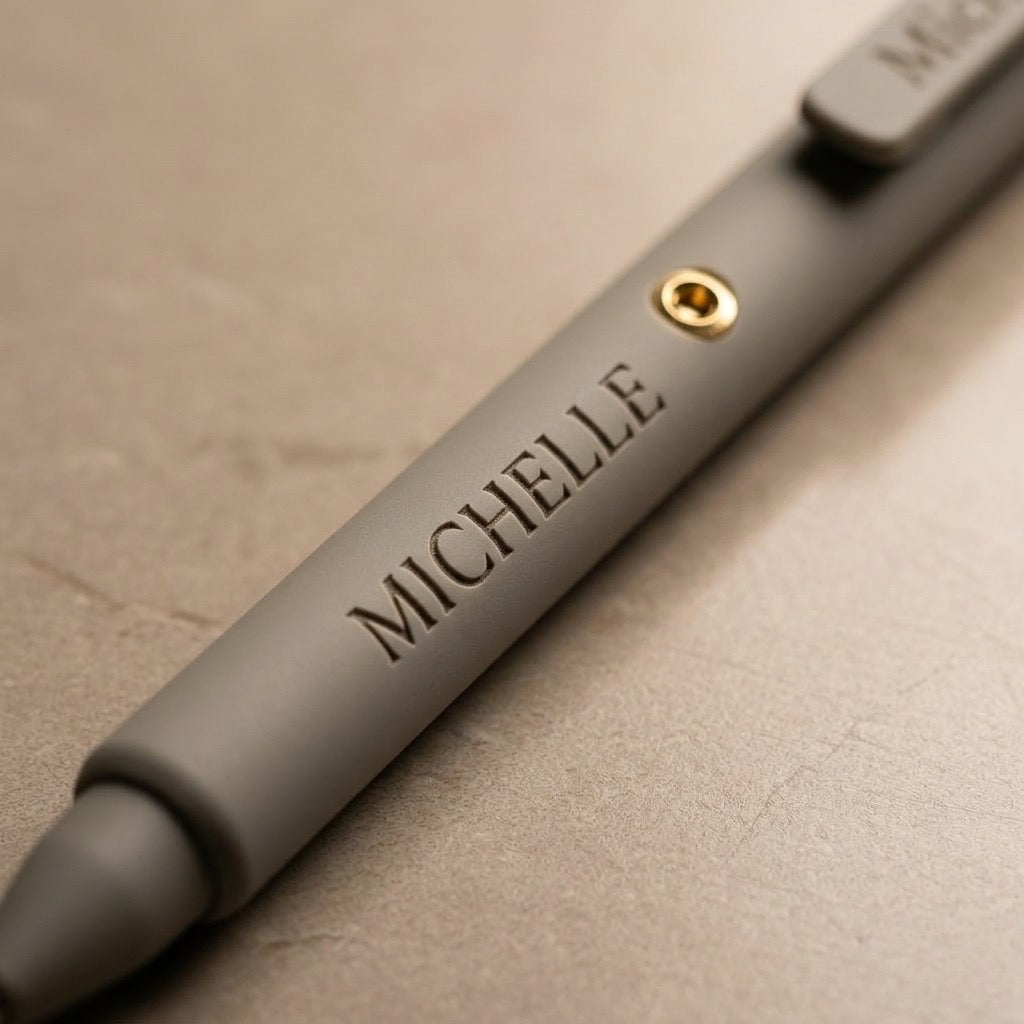 Personalized Engraved Soft Touch Pen Sets