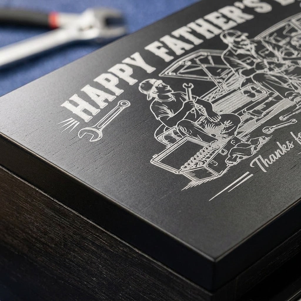 Mechanic Theme Mini Tool / Keepsake / Tackle Box