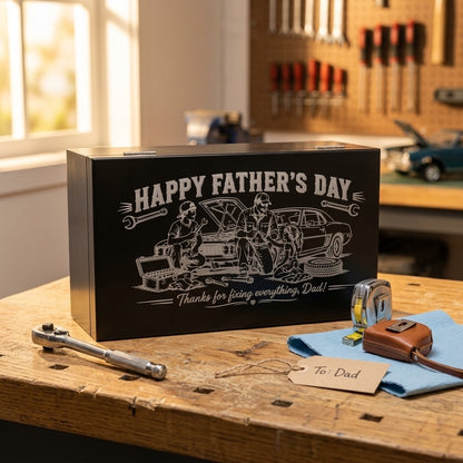 Mechanic Theme Mini Tool / Keepsake / Tackle Box