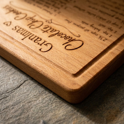 Grandma’s Cookies Recipe Serving Board