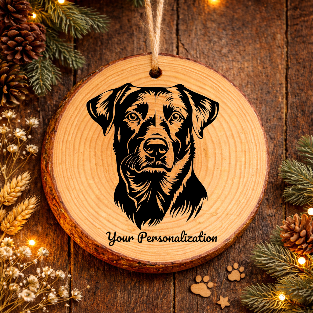 Beauceron Dog Ornament – Rustic Wooden Keepsake