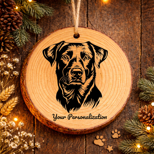 Beauceron Dog Ornament – Rustic Wooden Keepsake