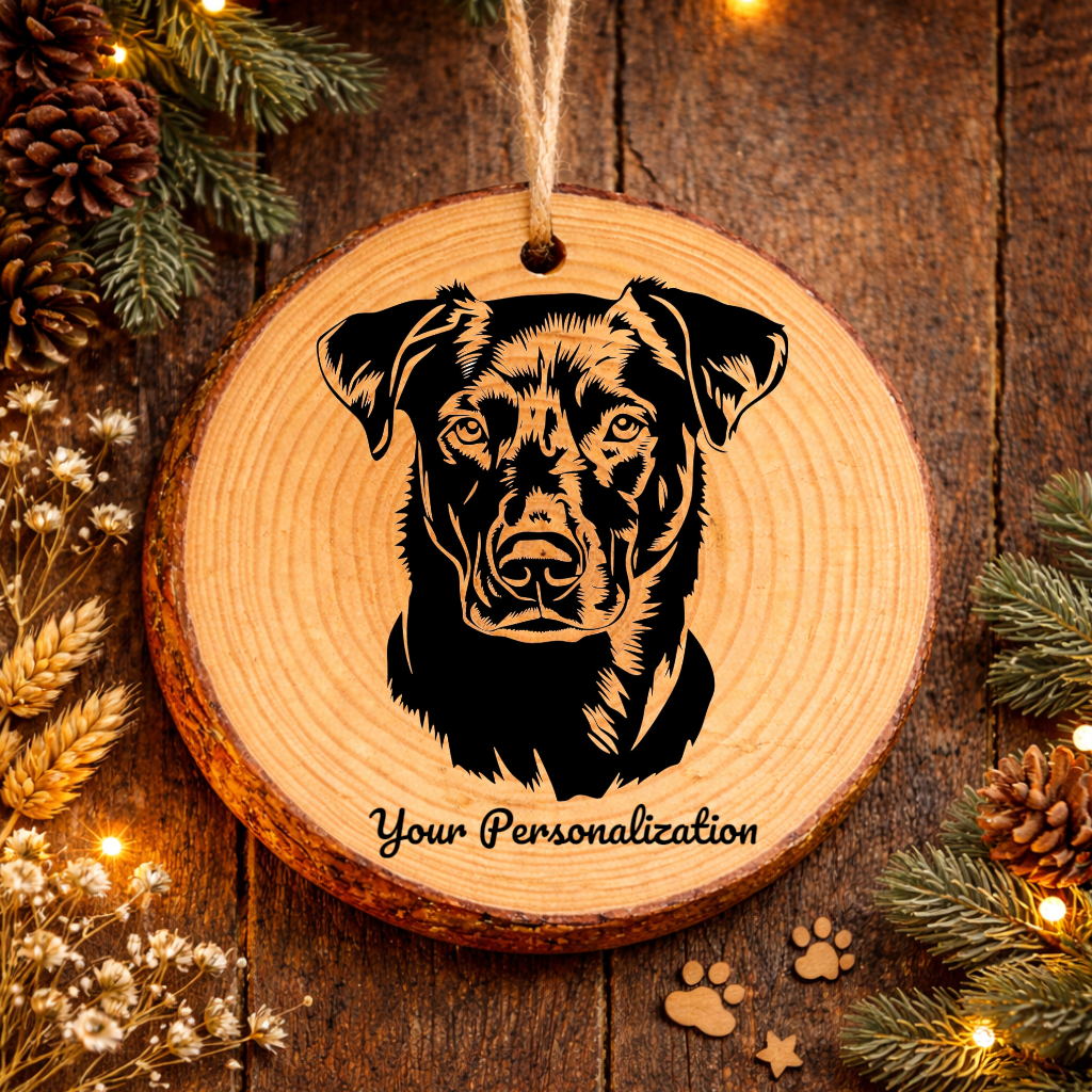 Beauceron Dog Ornament – Rustic Wooden Keepsake