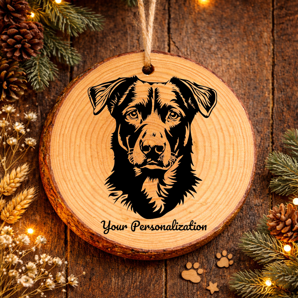 Beauceron Dog Ornament – Rustic Wooden Keepsake