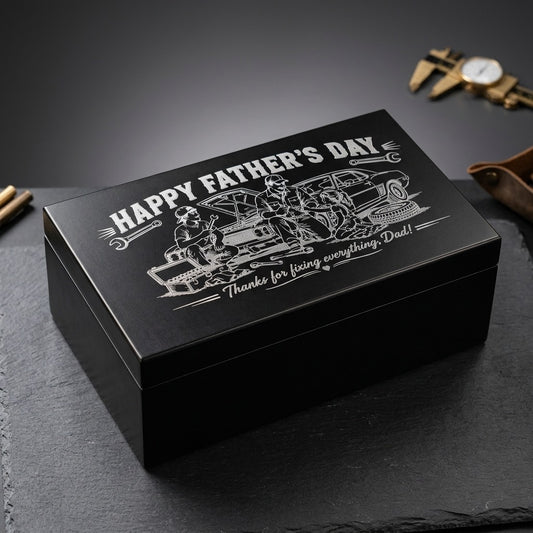 Mechanic Theme Mini Tool / Keepsake / Tackle Box