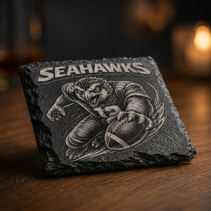 Seahawks Slate Game Day Coaster - Set of 4