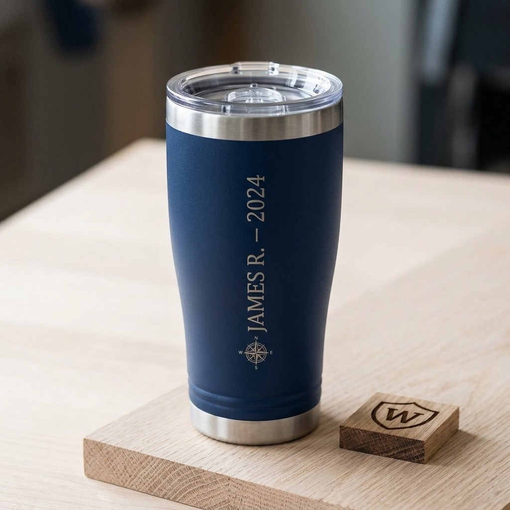 Engraved 20oz Pilsner Tumbler