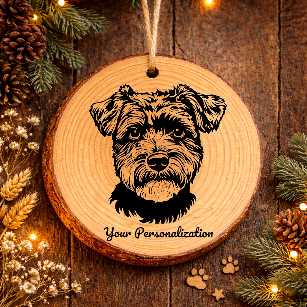 Pumi Dog Ornament – Rustic Wooden Keepsake