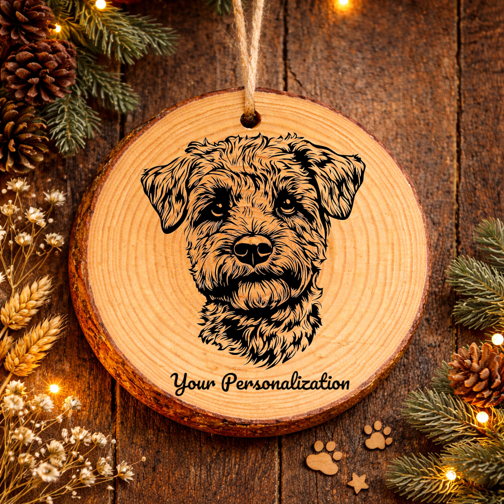 Pumi Dog Ornament – Rustic Wooden Keepsake