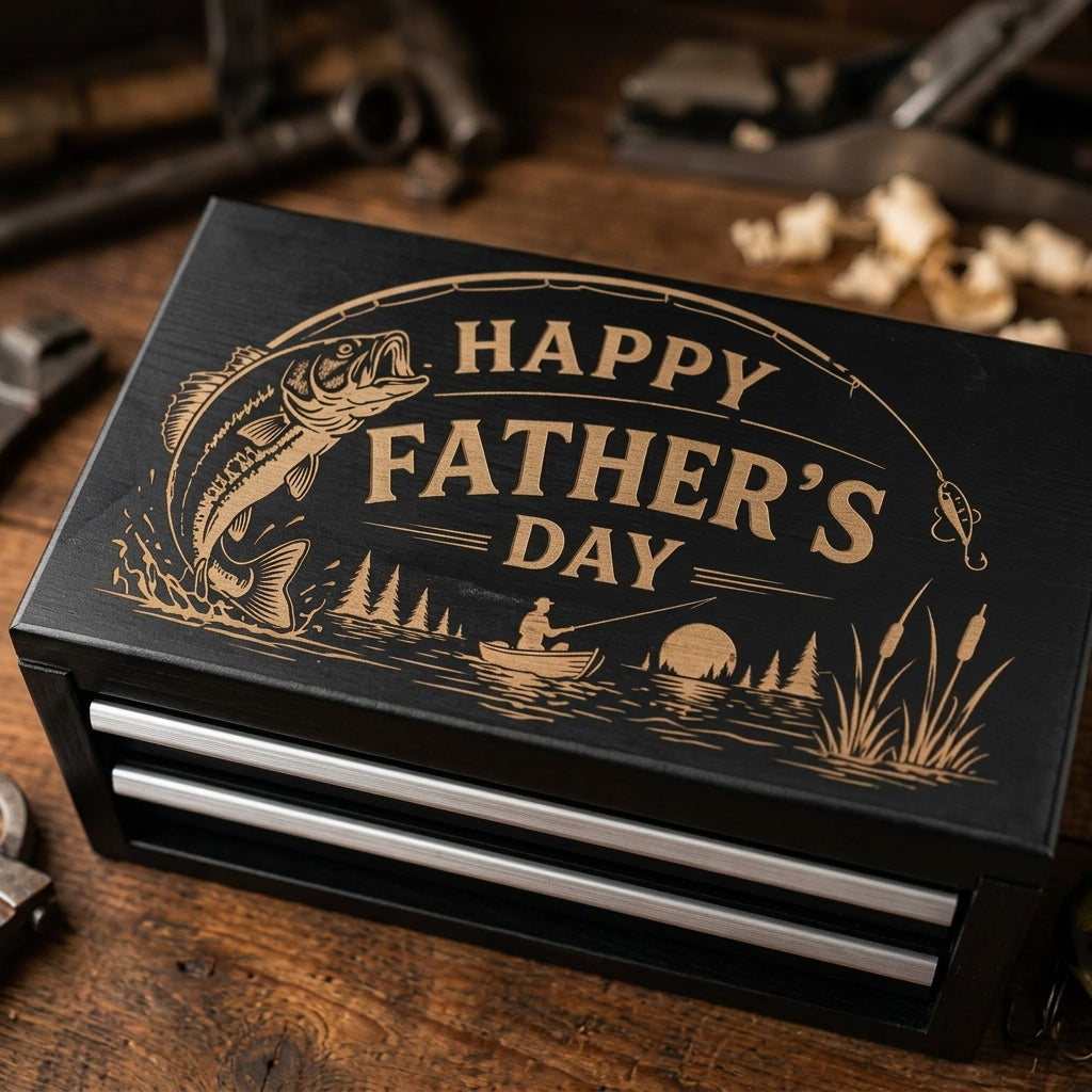 Fishing Theme Mini Toolbox