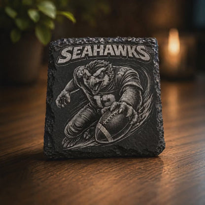 Seahawks Slate Game Day Coaster - Set of 4